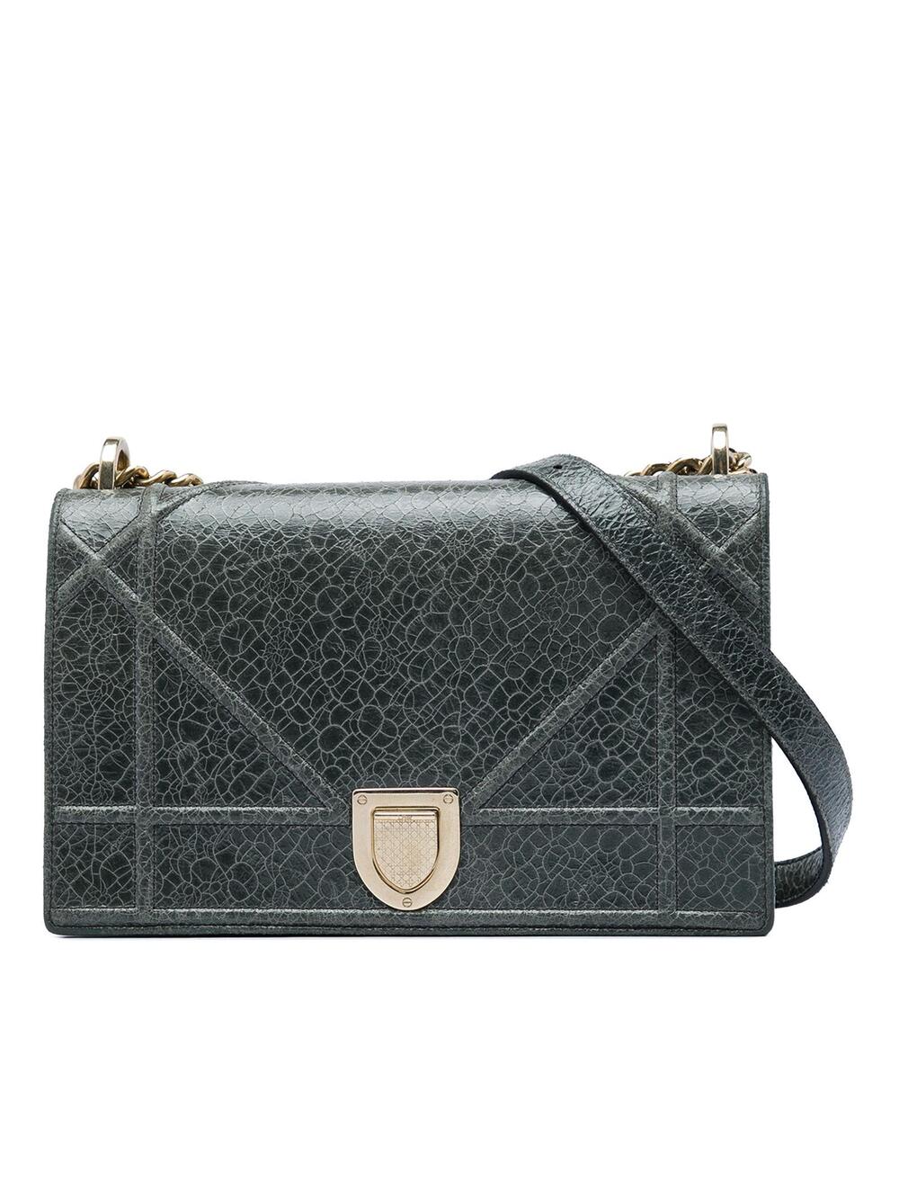 Dior Medium Crackled Deerskin Ama Flap #345988D87B